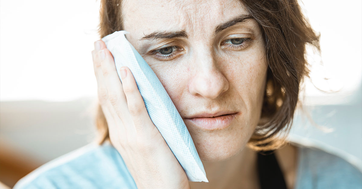 Pink ice cream on a cone