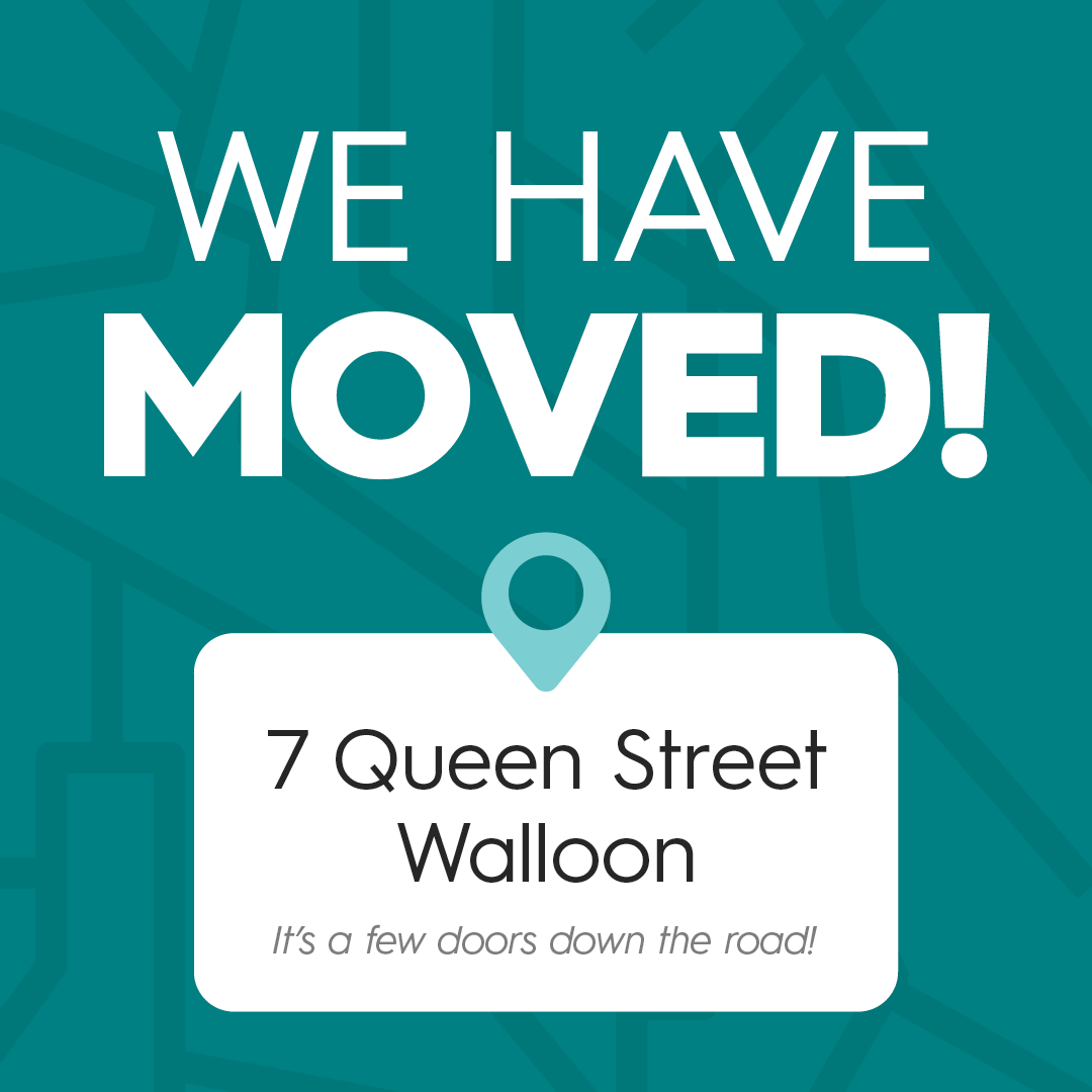 We have moved locations to 7 Queen Street, Walloon. Just down the road!